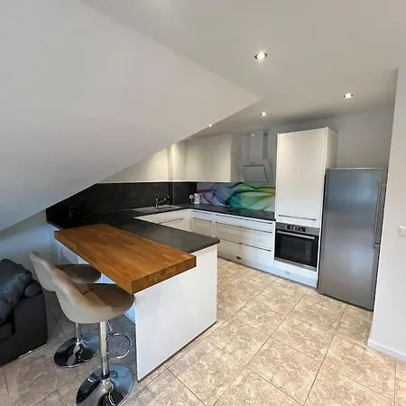 Penthouse Aussicht Balkon Ebk Tg Platz Apartment